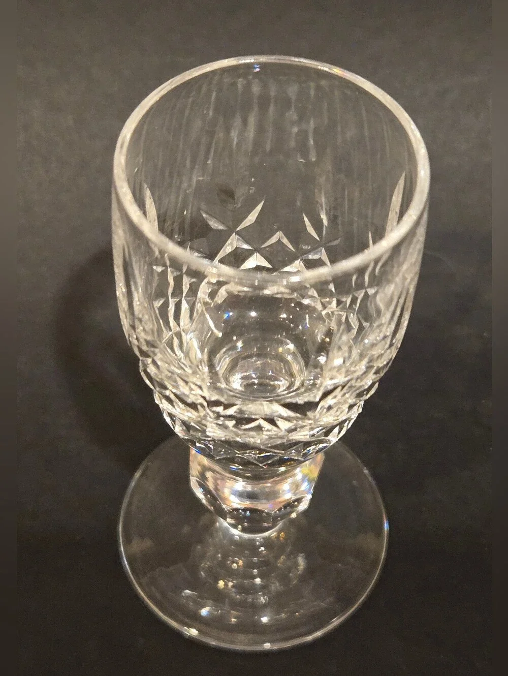 Waterford Kilcash Crystal Cordial Elegant Clear Stemware